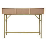 Console Rayo - cannage rotin - 3 tiroirs - Atmosphera créateur d'intérieur