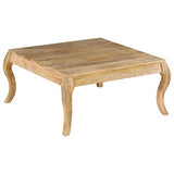 N/O Profitez de Vos achats avec Table Basse 80x80x40 cm Bois de manguier Massif