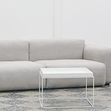 HAY Table d'appoint, Acier, Blanc, 60 cm