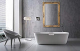Rococo by Casa Chic - Grand Miroir Rectangulaire - Style Baroque Shabby Chic - 90x60 cm - Or