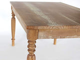 Langer Naturholzmöbel Table de Salle á Manger Olinda 160 x 90 Bois Massif Style Shabby Cuisine Look Antique