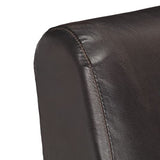 vidaXL Fauteuil Chaise de Chambre à Coucher Siège de Salon Meuble Mobilier de Salon Maison Intérieur Salle de Séjour Bureau Gris Cuir Véritable