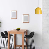 LUSSIOL Luminaire Loft color, suspension métal, 60 W, jaune, ø 30 x H 30 cm
