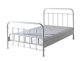 Vipack NYBE1214 New York lit 120x200cm Blanc, Métal, 211,2x128x112 cm