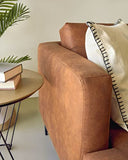Kave Home - Canapé Tanya 2 Places rembourré Marron Clair 183 cm