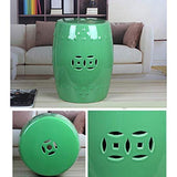 Qivor Pouf Tabourets Tabourets Tabouret Tabouret Tabouret De Travail Tabouret De Douche Escabeau Jingdezhen De Style Chinois De Porcelaine Jetée Céramique Creuse Tabouret Assis Rétro Rond Trou Carré