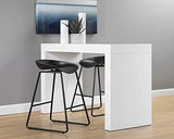 qwqqaq Simple Tabourets De Bar pour Cuisine Café Chambre,Moderne Chaise De Salle à Manger avec Pieds en Métal,Tabourets De Bar Rembourrée Chaise C 42x42x75cm(17x17x30inch)