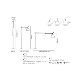 Artemide - Tolomeo Mega Terra Satin Ø36cm on/Off