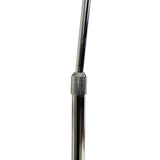 QAZQA arc-basic - Lampe arquée Moderne - 1 lumière - H 1700 mm - Chrome - Design,Moderne,Rétro - Éclairage intérieur - Salon