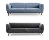 HONGSHENG Tissu Moderne Canapé Villa Studio Petit Appartement Simple Simple/Double/Trois Personnes Canapé Combinaison,1,170 * 90 * 75cm