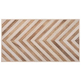 Table basse moderne, table de salon, table centrale en bois massif, élégante rectangulaire pour salon, bureau à domicile