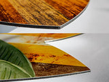 DECLINA, Décoration murale, planche de surf, déco surf, impression sur aluminium, Planche de surf décorative Summer Surfing, 100x30 cm
