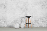 KOSMI - Tabouret Noir Style scandinave Oslo avec Coque en résine Noire et Pieds en Bois Naturel
