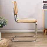 HSSBD Chaise de Salle à Manger Rattan Chaise Vivante Chaise Vivante Table de Petit-déjeuner Moderne et Chaise Chaise Chaise Nordique Conception Chaise Utilisation à la Maison légère
