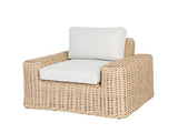 Vente-unique - Lot de 2 Fauteuil de Jardin en résine tressée - Obidos