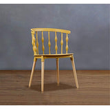 SSZZ Accueil Retour en Plastique Chaise À Manger Designer Café Bureau pour Discuter De Chaises, Simples Et Belles Et Durables,Bleu