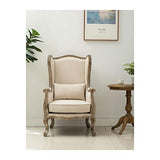 Générique Chambourcy Fauteuil Bergere - Lin Naturel - l 67 x p 69 cm