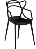 Kartell 586609 chaise masters (noir)