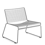 mds La Chaise Lounge HEE par Hay, Le Confort dans Ses Grandes largeurs - Rouge Rouille