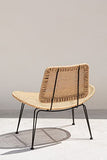 SKLUM Chaise Lounge de Jardin en Osier synthétique Zelin Naturel