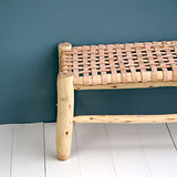 BOHOME LIVING Banc en bois salon, salle à manger, entrée 80cm