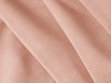 MICADONI - Canapé d'angle Réversible Margo - 4 Places - Velours - Rose