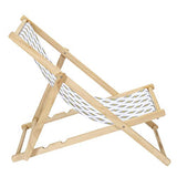 AltoBuy MILIM - Lot de 2 Chiliennes Tissu Motif Géométrique