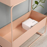 LFOZ Support À Plantes pour Plantes en Métal À 2 Niveaux, Intérieur/Extérieur, avec Porte-bac Design Garden & Home (Color : Dark Green)