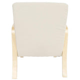 Estink Fauteuil en Bois, Fauteuil inclinable, Fauteuil en Bouleau Bois, Fauteuil de Jardin en Bois, pour extérieur, Jardin, Porche, Restaurant, Bar, hôtel, aménagement paysager, 60 x 67 x 78 cm