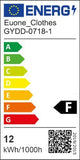 Euone_Clothes Suspension Boule de Verre Moderne à 3 Lumières à DEL, Groupe de Lampes Suspendues Luminaire de Plafond d'îlot de Cuisine Simple Lustre de Salle à manger (Transparent) GYDD-0718-1