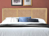 Tête de lit en cannage rotin CELAYA - 160cm - Naturel