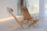 Chilienne en Bois EcoChair (Coussin Offert) Aulne Beige