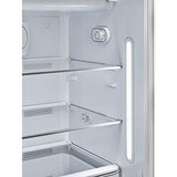 Réfrigérateur 1 porte Smeg FAB28ROR3 - Réfrigérateur 1 porte - 270 litres - Réfrigerateur/congel : Froid brassé / Froid statique - Dégivrage automatique - Orange - Classe A+++ / Pose libre