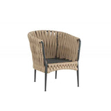 Paris Prix - Fauteuil Lounge Design pipano 78cm Beige