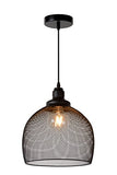Lucide MESH - Suspension - Ø 28 cm - Noir