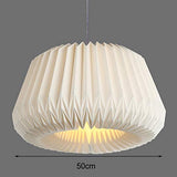 Lustres Plafonniers Suspensions Lampe Suspension Nordic Design Créatif Personnalité Salon Éclairage Chambre Chaude Bar Lustre En Origami Fait Main Restaurant Restaurant Pendante Lampe Lustre Plafonnie