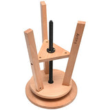 Artina Tabouret de Dessin Arles - en Bois de hêtre Massif – Tabouret Artiste réglable en Hauteur de 42 à 60cm – Tabouret Bois