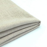 Oviala Canapé Convertible Tissu Vert Gris 3 Places avec Une Housse supplémentaire en Lin Naturel