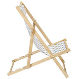 AltoBuy MILIM - Lot de 2 Chiliennes Tissu Motif Géométrique