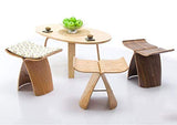 Tabouret Papillon Changement Chaussures Tabouret Tabouret En Bois Petit Banc Chaise Salon Décoratif Tabouret 44 X 31 X 40 Cm,A