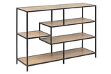Marque Amazon - Movian Martin - Bibliothèque, 35 x 114 x 78 cm (longueur x largeur x hauteur), Finition chêne