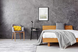 LUUK LIFESTYLE Lampe de table à LED, design esthétique minimaliste, lampe de bureau, lampe de lecture, lampe de chevet, contrôle tactile, luminosité réglable, luminaire d’appoint, noir mat