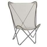 Lafuma Fauteuil d'extérieur, Pliable et compact, MAXI POP UP, Batyline, Couleur: Seigle, LFM1837-8548