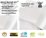 SILK ROAD EU Papier Peint Panoramique Soie, 356 × 250cm, Le Jardin Arrière du Palais, Largeur max 8m, pour Salon Chambre restaurant Chambre d’enfants Décoration Murale