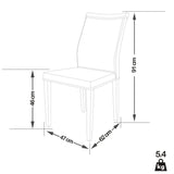 Chaise Justine - Rotin/Bois