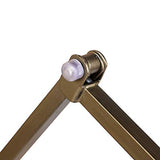 QAZQA avon - Applique murale avec bras flexible Industriel - 1 lumière - L 17 mm - Cuivre - Rustique - Éclairage intérieur - Salon I Chambre
