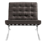 Chaise Furnwise Barcelona – Cuir pleine fleur inspiré par Mies van der Rohe.