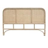 Rendez-Vous Deco - Tête de Lit en Rotin - Idéale pour lit 140 x 190 - Modèle Grace - Inspiration Bohème Chic - L.140 cm x H.90 cm - 4 kg