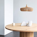 Umage Clava Dine Abat-jour en chêne naturel Ø 43 x 24 cm