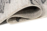 Tapiso Ethno Tapis Salon Chambre Jeunes Crème Gris Motif Ethnique Aztèque Géométrique Zigzags Moucheté Doux 300 x 400 cm